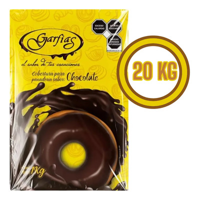 Cobertura Fina Sabor Chocolate 20 Kg Repostería Garfias | Envío gratis