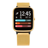 Relógio Mormaii Life Smartwatch Dourado