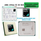 Procesador Amd Athlon Ii X2 B22 2800 El Mismo Athlon 240 Lol