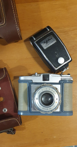 Camara Fotografica Bilora Bella 66 Con Flash Agfalux Vintage