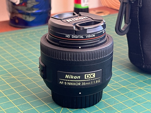 Nikon Af-s Dx Nikkor 35 Mm F/22 F/1.8 - Em Perfeito Estado