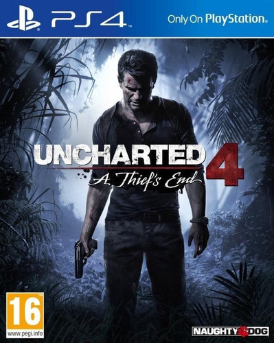 Jogo Uncharted 4: A Thief's End Standard Edition Sony Ps4