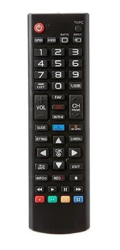 Controle Remoto Universal Compativel Pra Tv LG Smart Console