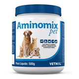 Aminomix Pet 500g - Vitaminico Caes Gatos Aves - Vetnil