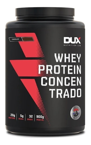 Whey Protein Concentrado 900g Dux + Brinde