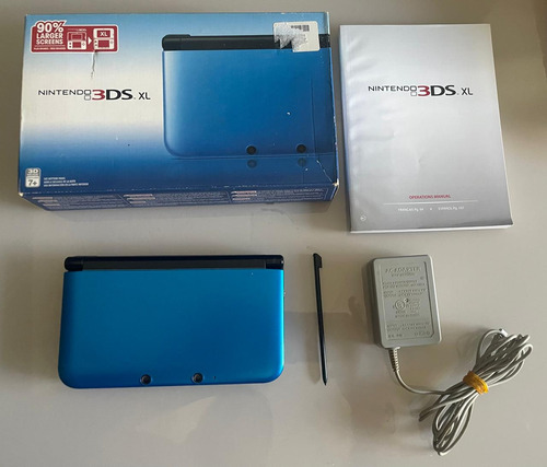 Nintendo 3ds Xl Com Caixa E 64gb 