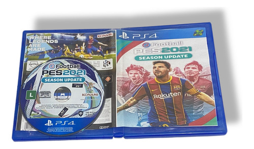 Pes 2021 Ps4 Dublado Envio Ja!