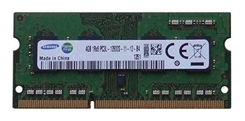 Memoria Ram 4gb Ddr3 1600mhz Pc3l-12800 Sodimm Samsung