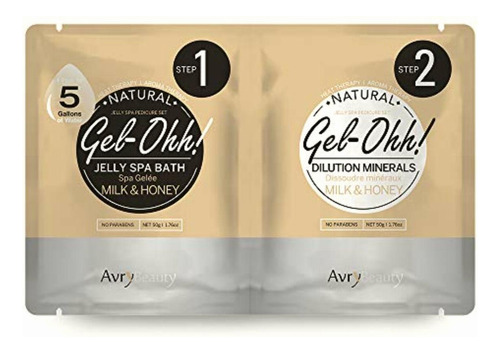 Avry Beauty Gel Ohh Jelly Spa Bath Milk & Honey Individual