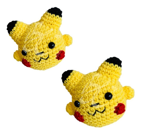 Crochet De Pikachu Pokebola Y Otros Pokemon (suavecitos)