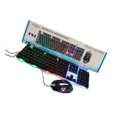 Sensacional Combo Teclado Y Mouse Gamer Rgb!!!