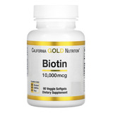 California Gold | Biotin | 10.000mcg | 90 Softgels  