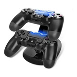 Base Soporte Cargador Led Para Controles Joystick Ps4 7090am