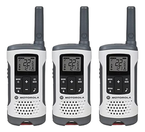 Radio Walkie Talkie Motorola T260tpg Set X 3