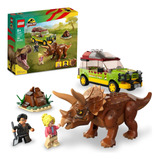 Kit Lego Jurassic Park Análisis Del Triceratops 76959 281 Pz