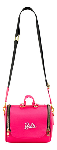 Mariconera Crossbody Juvenil En Tendencia/moda Color Barbie