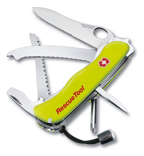 Victorinox Rescue Tool Cor Amarelo Multiferramenta 13 Funções
