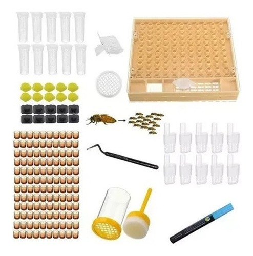 Kit De Sistema De Cría De Abejas Reina Para Apicultura,a