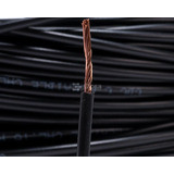 Cable Flexible Automotriz Calibre 16 Negro Rollo 30 Metros