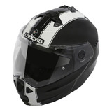 Casco Caberg Duke Legend Rebatible Blanco-negro Con Pinlock