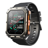 Smartwatch C20 Pro Tank Resistente P/ Xiaomi iPhone Naranja