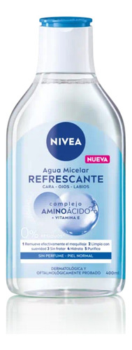 Agua Micelar Nivea Piel Normal 400ml