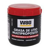 Grasa De Litio 100 Gr Multipropósito Resiste Temperatura W80