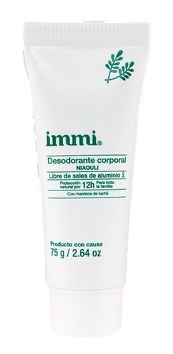 Desodorante Corporal Immi Tubo Depresible Aroma Niaouli