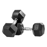 Mancuernas 30 Lbs  Hexagonales Altera Pesas Ejercicio Par Kg