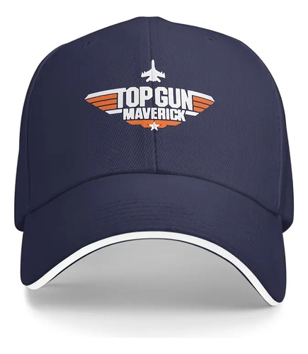Gorra De Béisbol Negra Top Gun Maverick 2025 New, Ligera, Ta