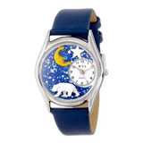 Relojes Whimsical Reloj De Cuero S0150014 Polar Bear Royal