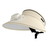 Sombrero Para El Sol Con Ventilador De Carga Usb, Protección