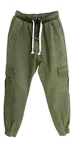 Pantalon Jogger Cargo Gabardina Hombre Tsumeb Jeans 