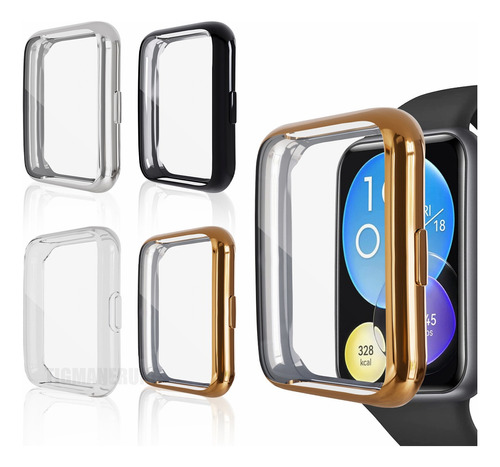 4pz Funda Case Protector Tpu Mica Para Huawei Watch Fit 2 