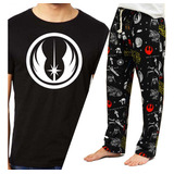 Conjunto Pijama Star Wars Remera Pantalón Diseños Varios