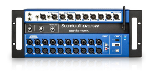 Soundcraft Ui24r Mesa De Som Usb 24 Canais Ui 24 R Wi-fi