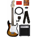 Kits De Guitarra Eléctric Fender Squier Paquete De Aprendiza