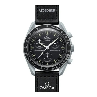 Reloj Pulsera Omega X Swatch Moonswatch Mission To The Moon Color de la correa Negro Color del bisel Negro Color del fondo Negro | Meses sin interés