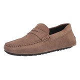 Zapato Hugo Boss Boss Men's Noel Suede Drivers Beige B0bl7sm