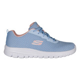 Tenis Skechers 896028slt Graceful Mujer