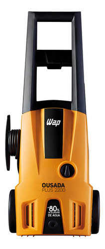 Lavadora De Alta Pressão Wap Ultra Ousada Plus 2200 Amarela E Preta De 1500w Com 1750psi De Pressão Máxima 220v