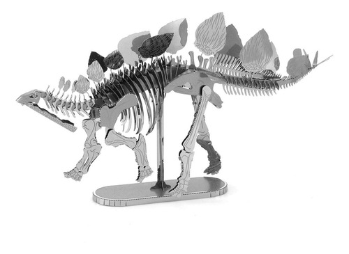 Rompecabezas Metálico 3d Dinosaurio Estegosaurio