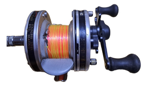 Reel Abu Garcia 5500 Llevado A 3600 Amd Ceramicos Monomag