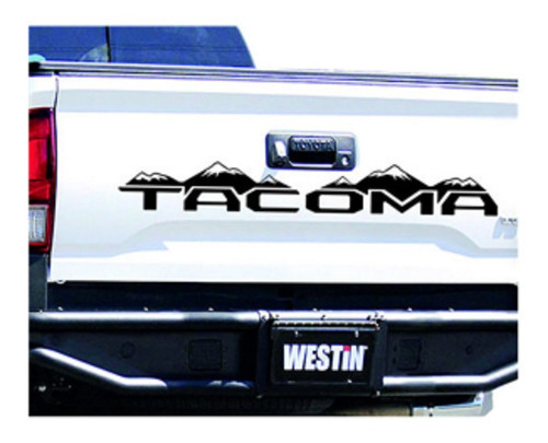 Calcomania Sticker Emblema Toyota Tacoma Compuerta Trasera Foto 4