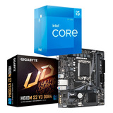 Kit  Intel 12ª Geração I5 12400 + Gigabyte H610m S2 Ddr4