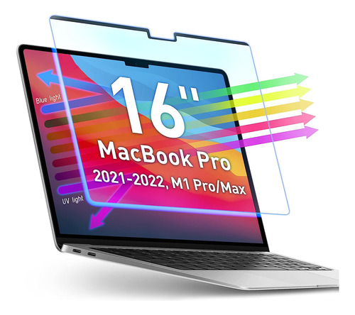 Vintez Blue Light Filter For Macbook Pro 16  2021 M1 Pro/ Aa