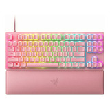 Razer Huntsman V2 Tenkeyless Edición Quartz Teclado Gamer