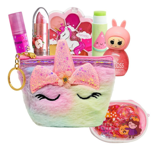 Necessaire E Maquiagem Infantil Menina Princesinha Presente