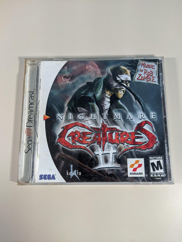 Jogo Nightmare Creatures 2 Dreamcast Original!