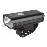 Farol Bike Lanterna 400 Lumens Usb Recarregavel Preto